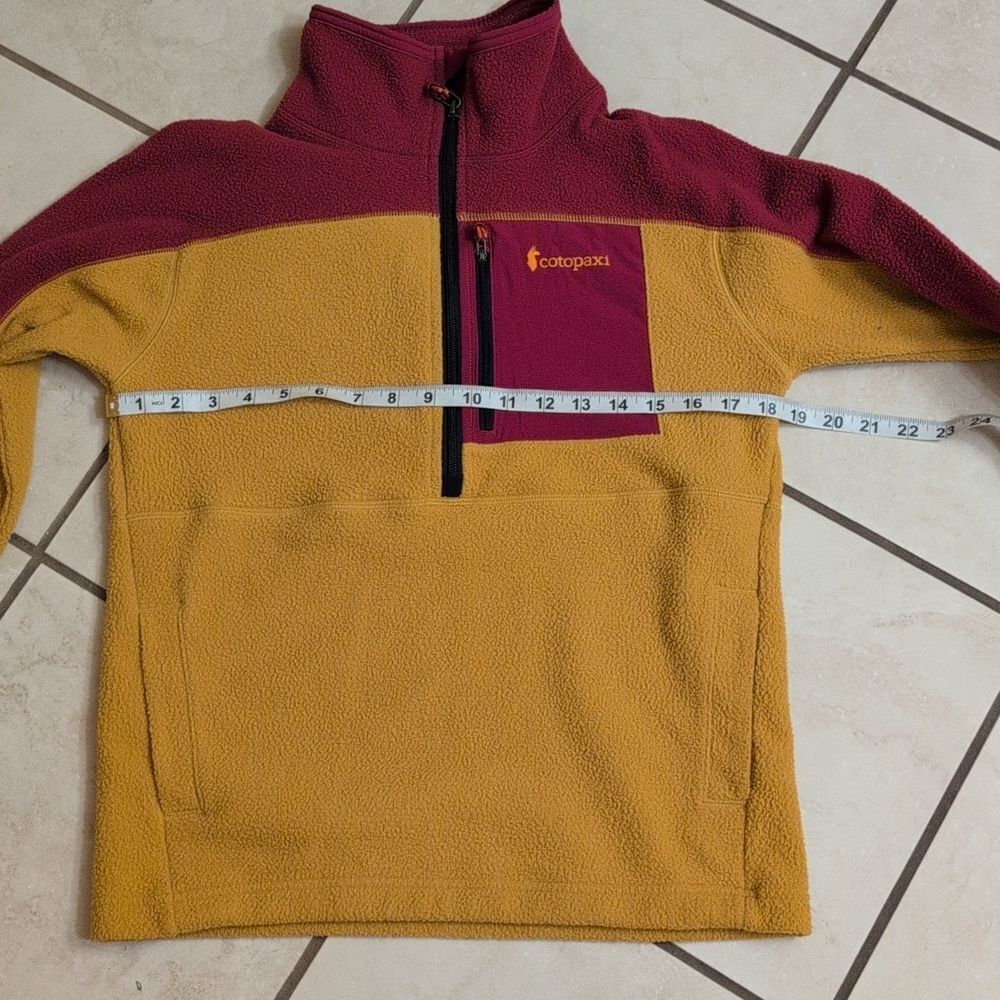 Cotopaxi Abrazo Half-Zip Fleece Jacket Yellow Fushia Size XS - Picture 8 of 11